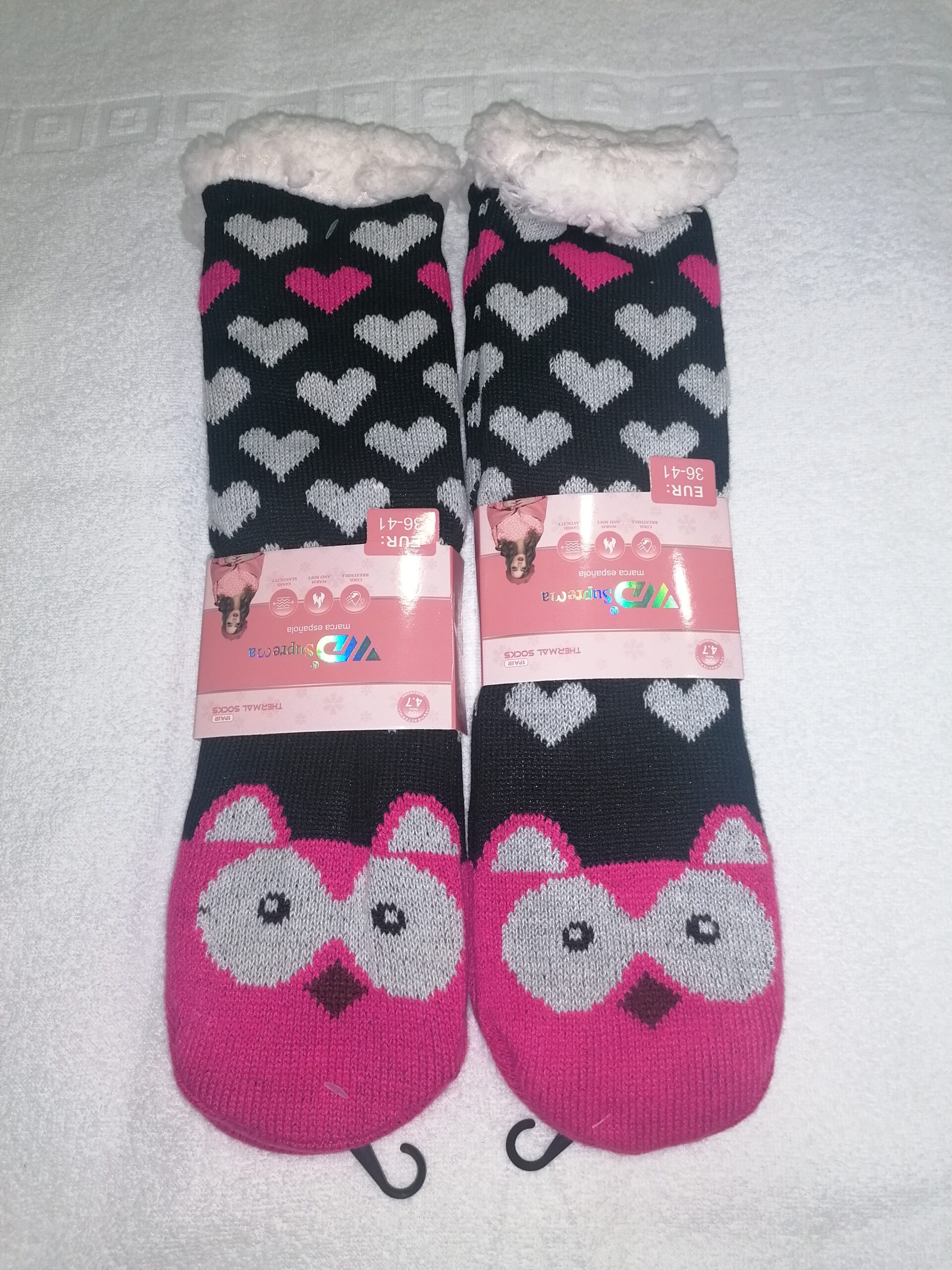 Meia de Aquecimento Antiderrapante Senhora Tamanho 36/41 - Sortidas - Image 3