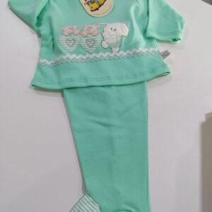conjunto bebe 2 peças tamanho 0 mês