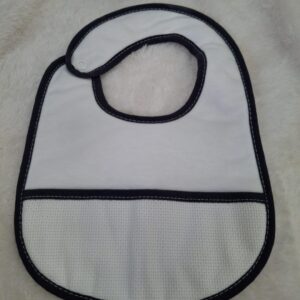 babete algodão impermeável azul marinho