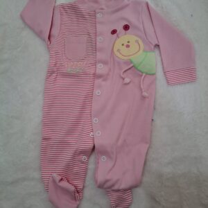 babygrow rosa 1 mês