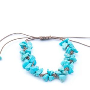 pulseira turquesa – boa sorte e proteção