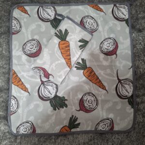 pano de cozinha 100% poliéster 50x60