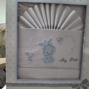 jogo de cama de bebê – 2 lençóis – 1 almofada – 100% algodão