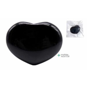 coração pedra onix 40x50x10mm