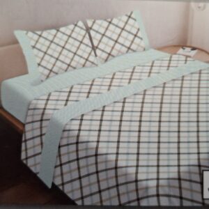 jogo de cama 240x26 c/capa 160x200, fronhas 50x70 100% algodão