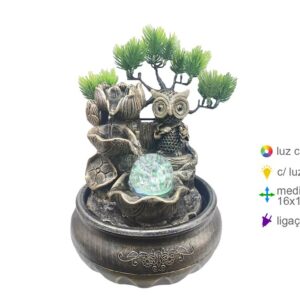 fonte de Água luz, vida e equilíbrio 16x18x25