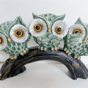 mocho cego, surdo e mudo 14,5x4,8x14,8cm