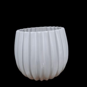 jarra de cerâmica branca