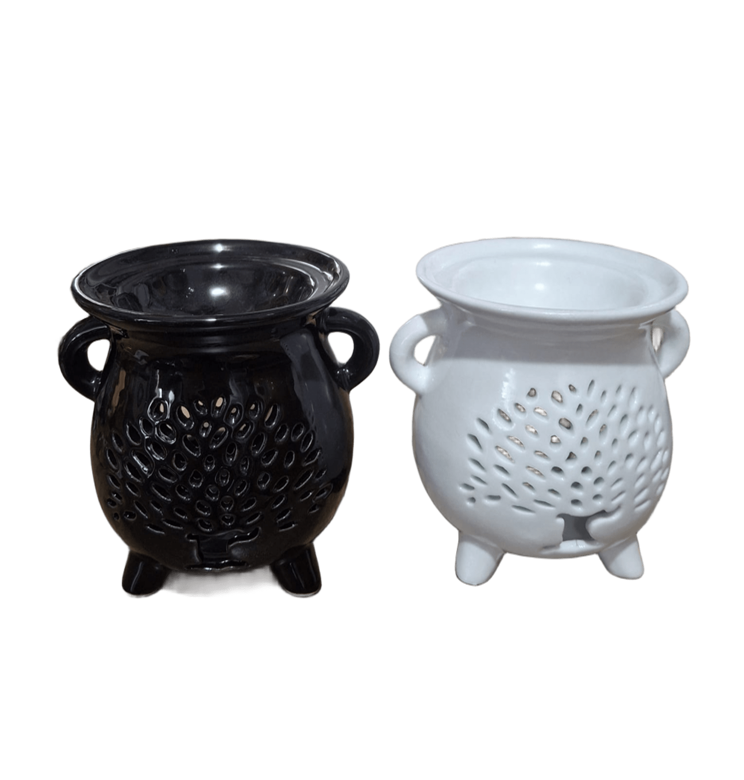 queimador de incenso e velas em cerâmica – porta vela decorativo – escolha o seu