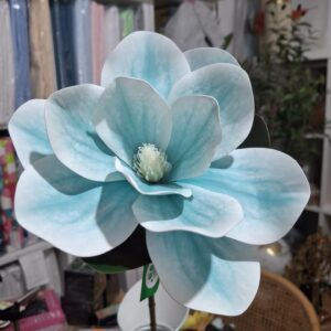 flor artificial magnólia ref 30145 escolha a sua amarelo