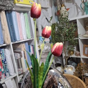 flor artificial tulipa ref 30404 escolha a sua