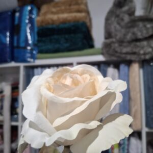 flor artificial rosas ref 30368 escolha a sua branco
